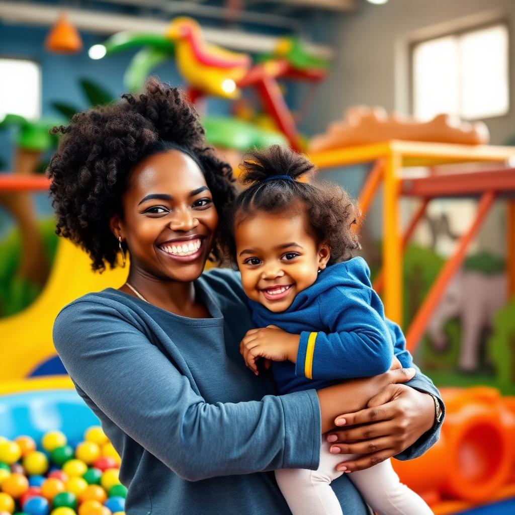Mom and toddler enjoying TruFun Play