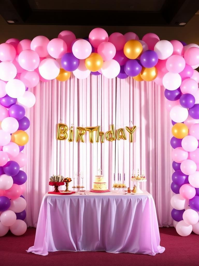 Balloon Backdrop